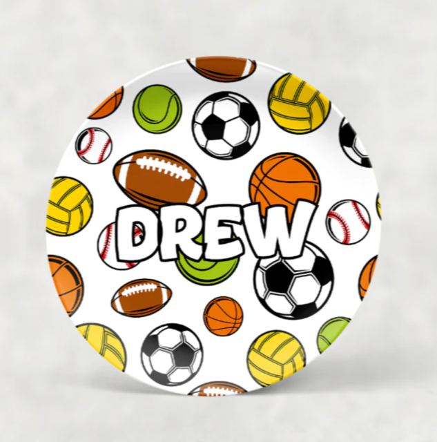 NEW SPORTS PERSONALIZED PLATE