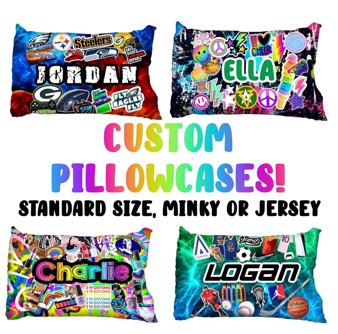 Jersey Pillow Case