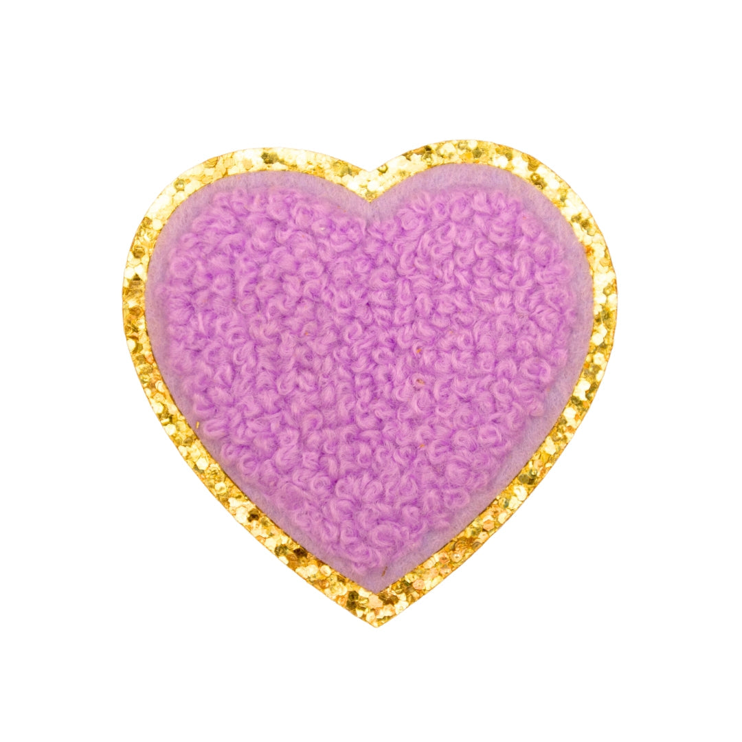 Gold Edge Purple Heart Patch