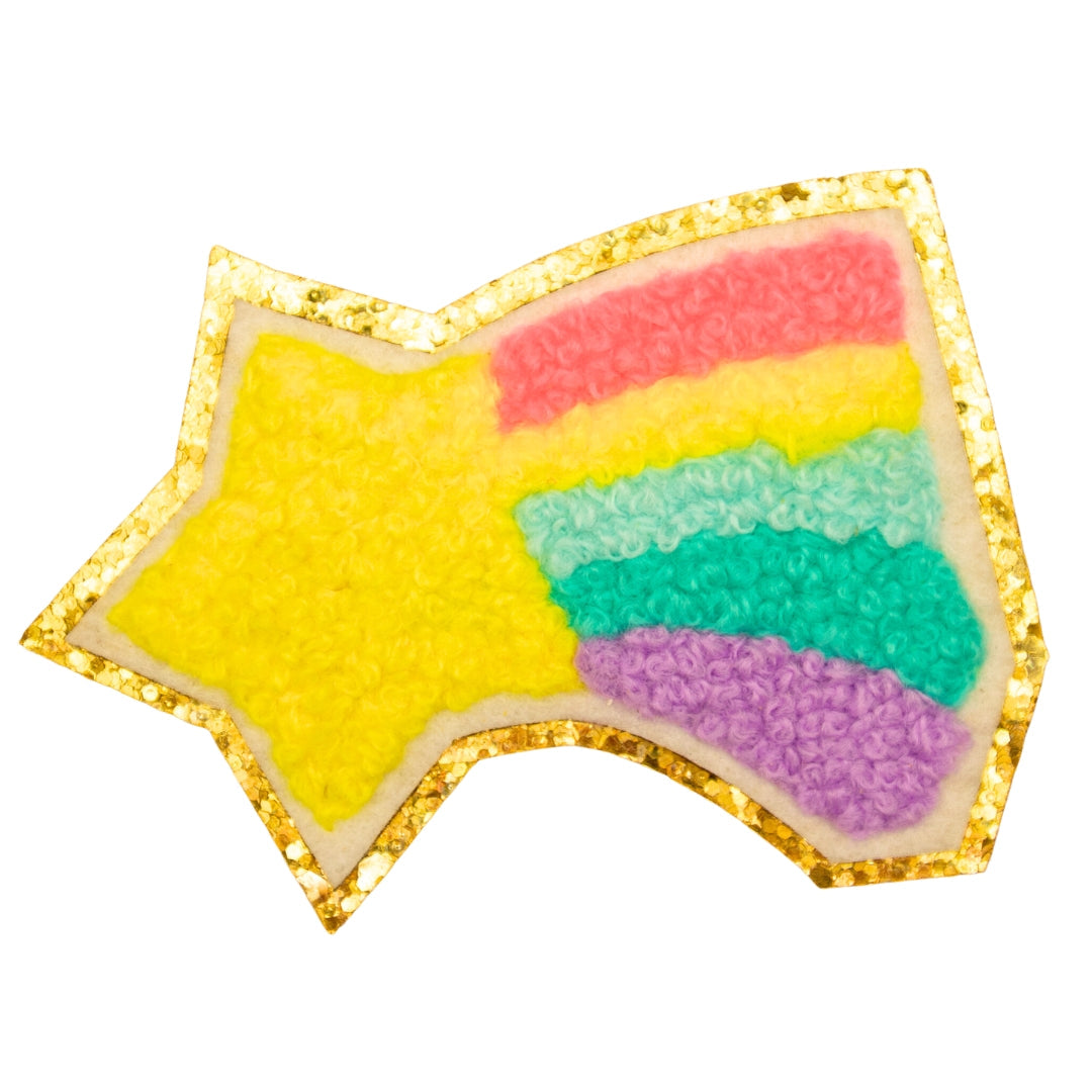 Gold Edge Shooting Star Patch