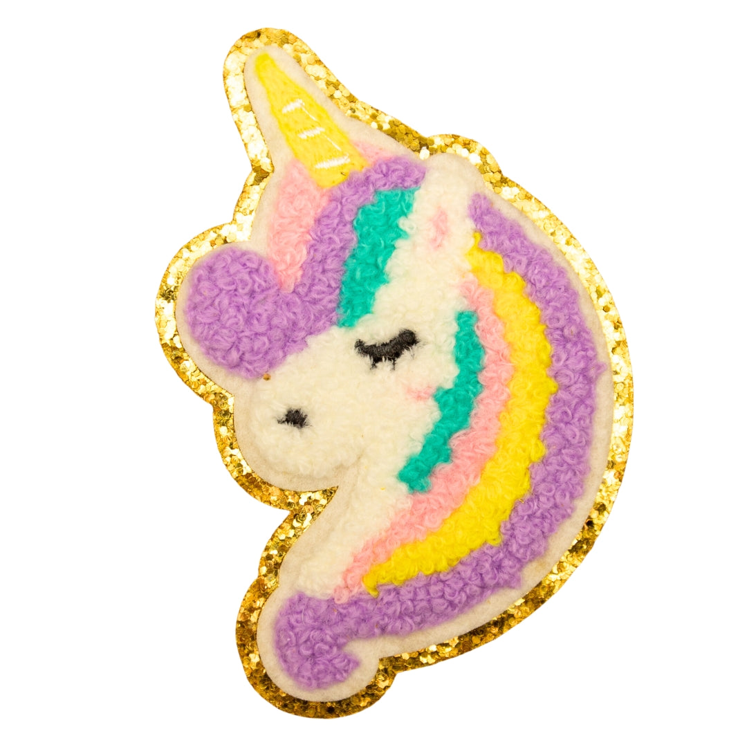 Gold Edge Unicorn Patch