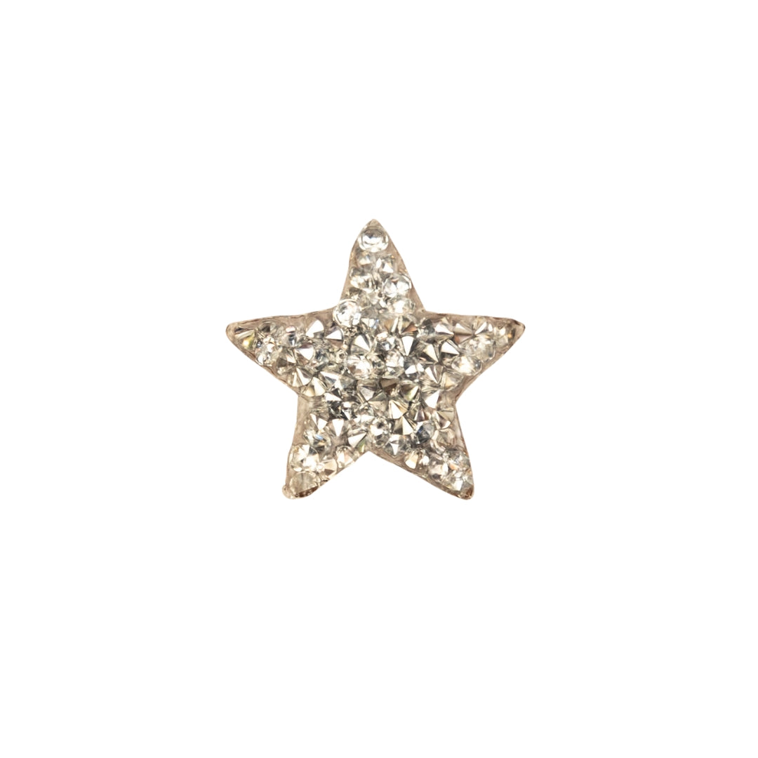 Small Glitter Star Patch
