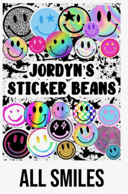 Sticker Bean Cover Sticker Only