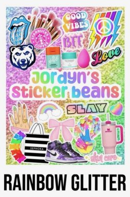 Sticker Bean Cover Sticker Only