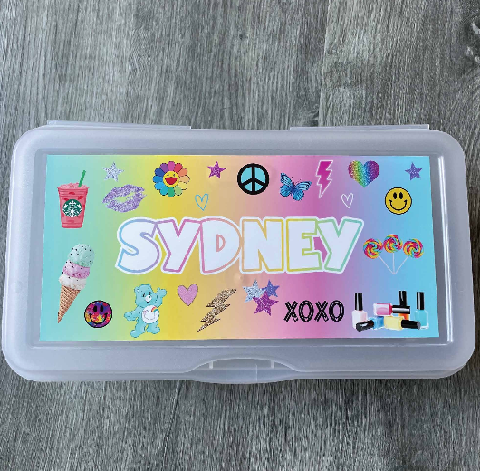 Flip Top Shoebox Storage Container