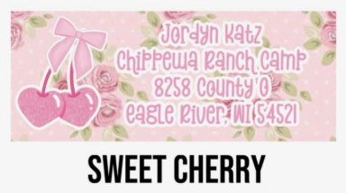 Glossy Address Labels (30 Per Sheet)