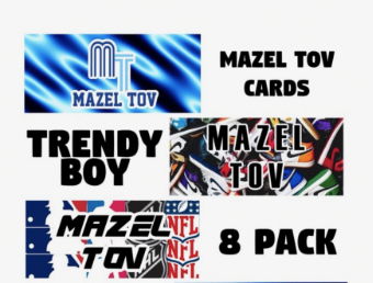 Mazel Tov Cards 8 Pack