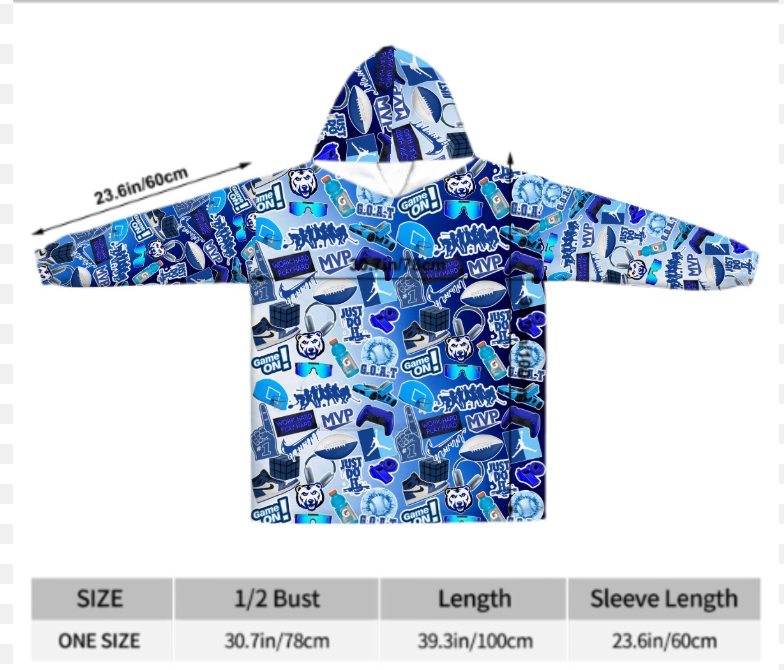 Blanket Hoodie ( kids size )