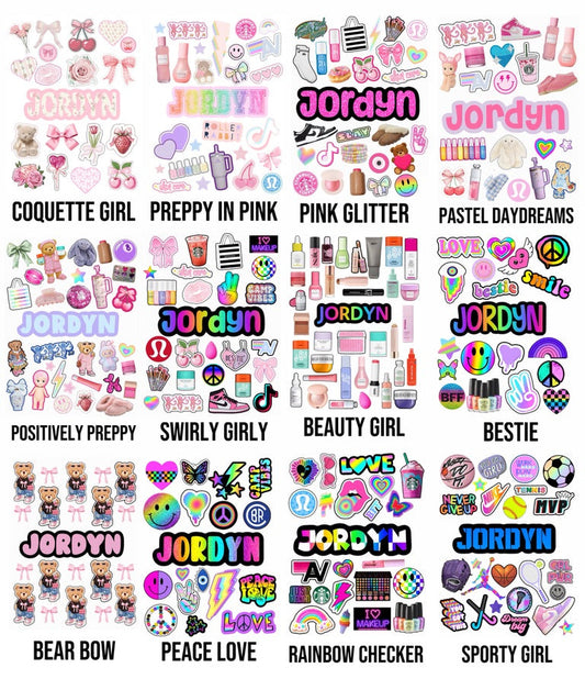 Sticker Sheet (Pre-Designed)