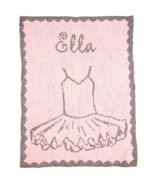 Sweet Ballerina Stroller Blanket