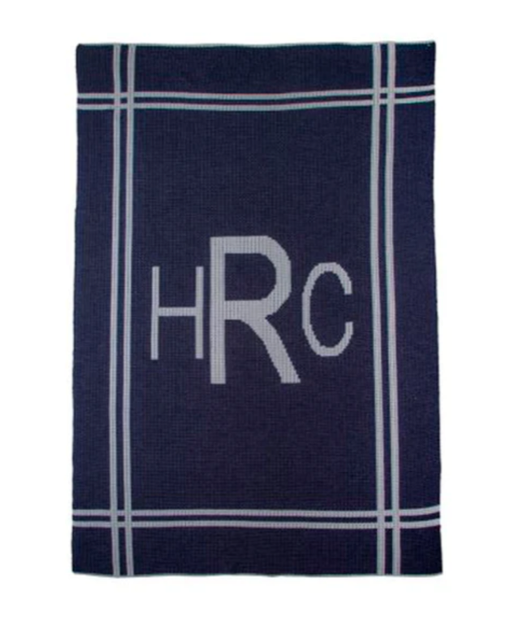 Cross Border Monogram Stroller Blanket