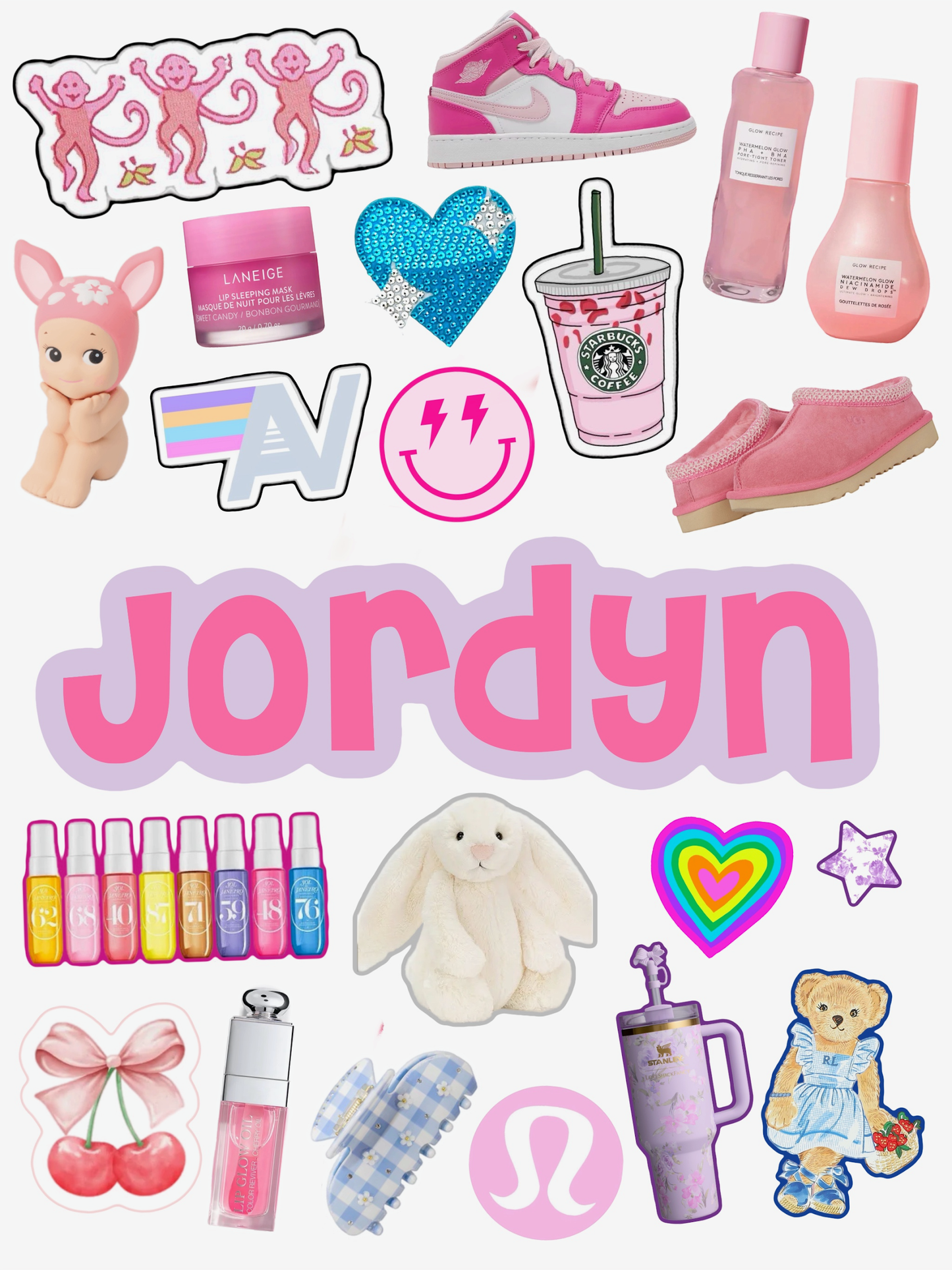 Sticker Sheet (Pre-Designed)