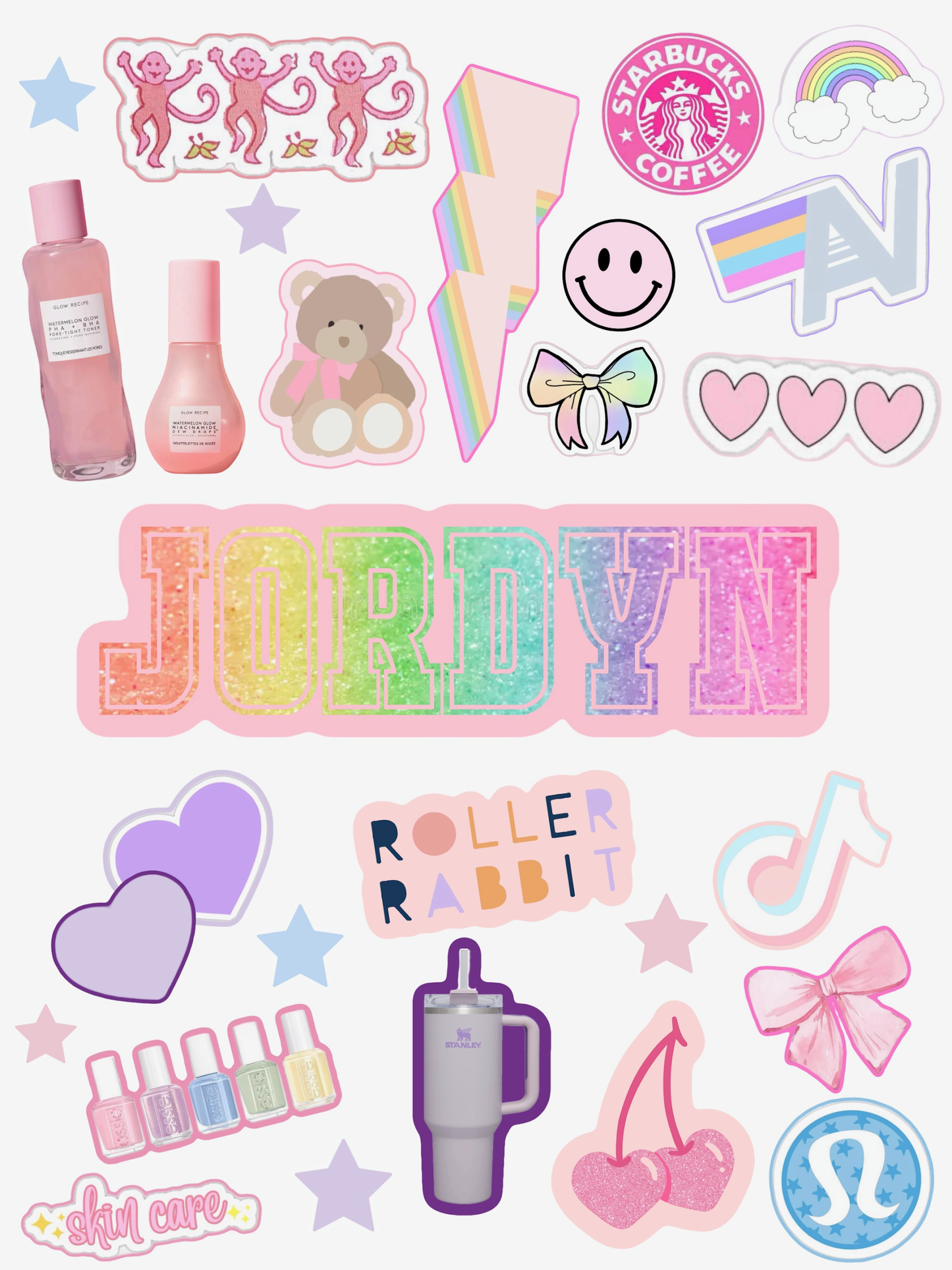 Sticker Sheet (Pre-Designed)