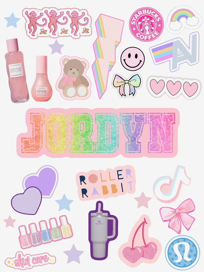 Sticker Sheet (Pre-Designed)