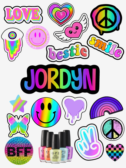 Sticker Sheet (Pre-Designed)