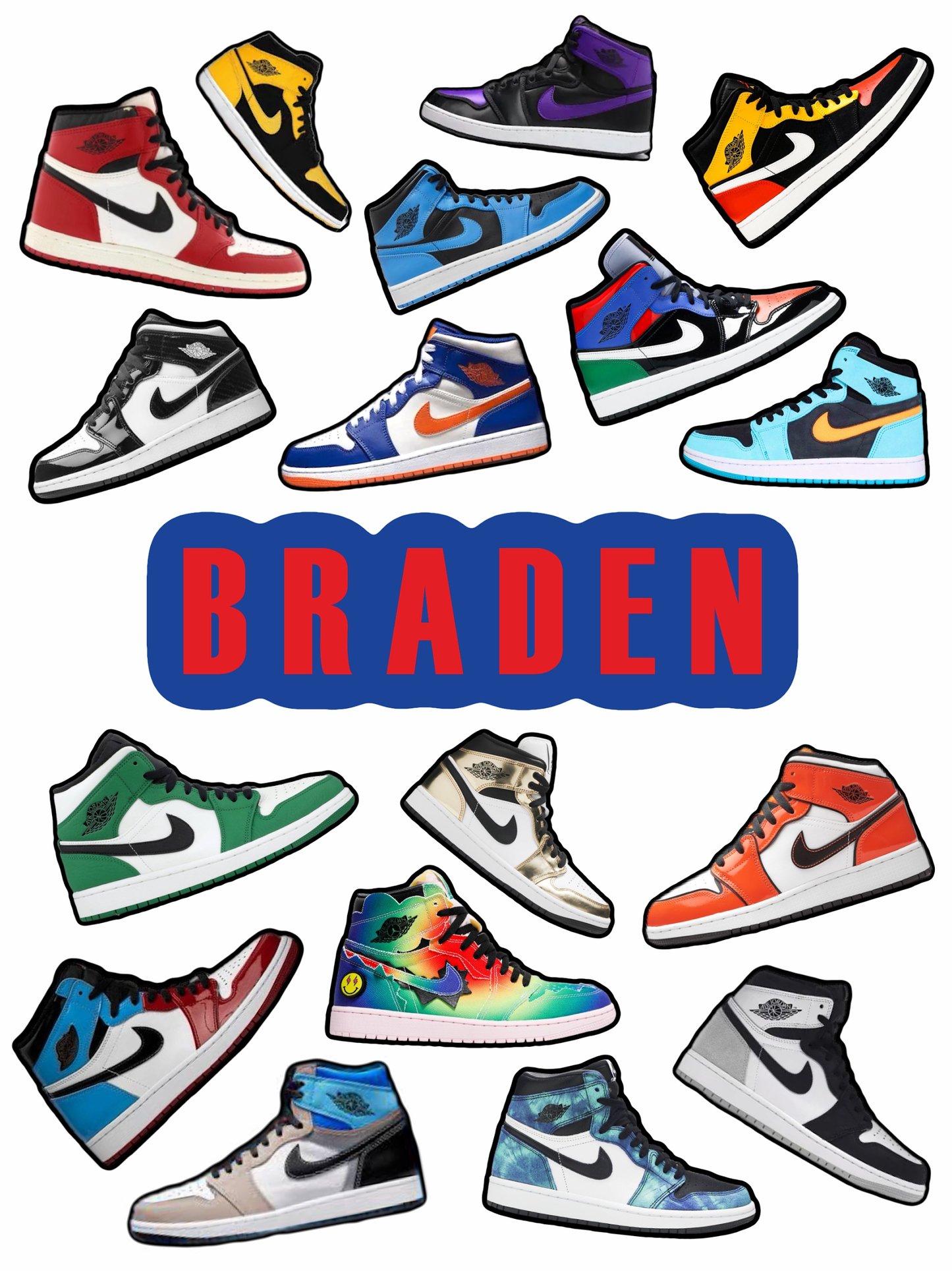 Sticker Sheet (Pre-Designed)