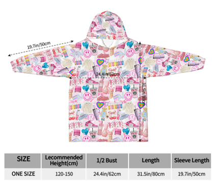 Blanket Hoodie ( kids size )