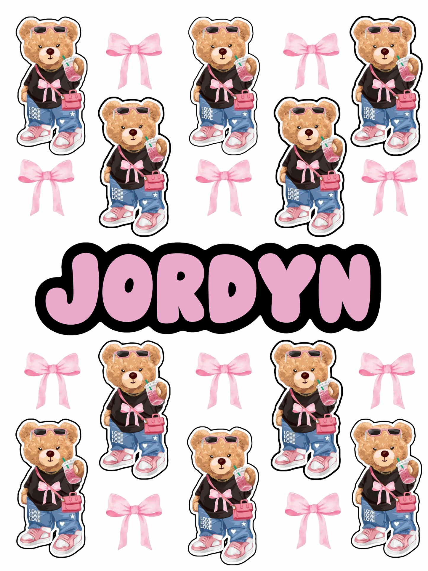 Sticker Sheet (Pre-Designed)