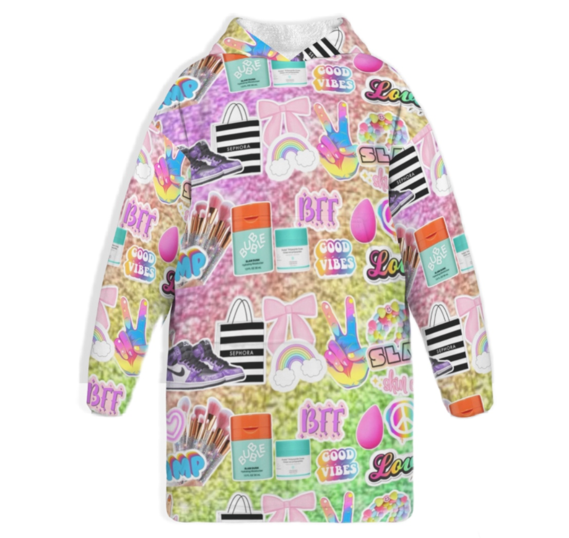Blanket Hoodie ( kids size )