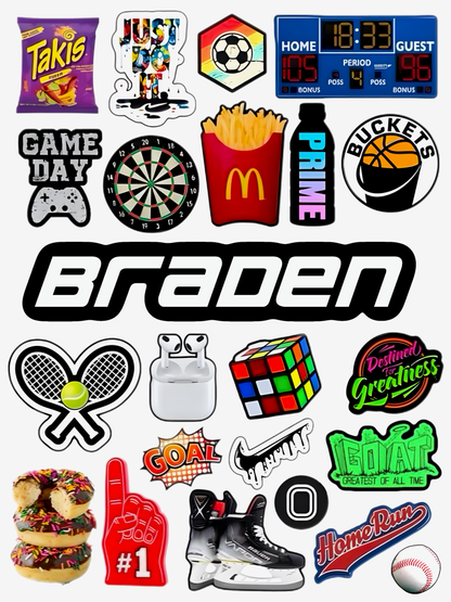 Sticker Sheet (Pre-Designed)