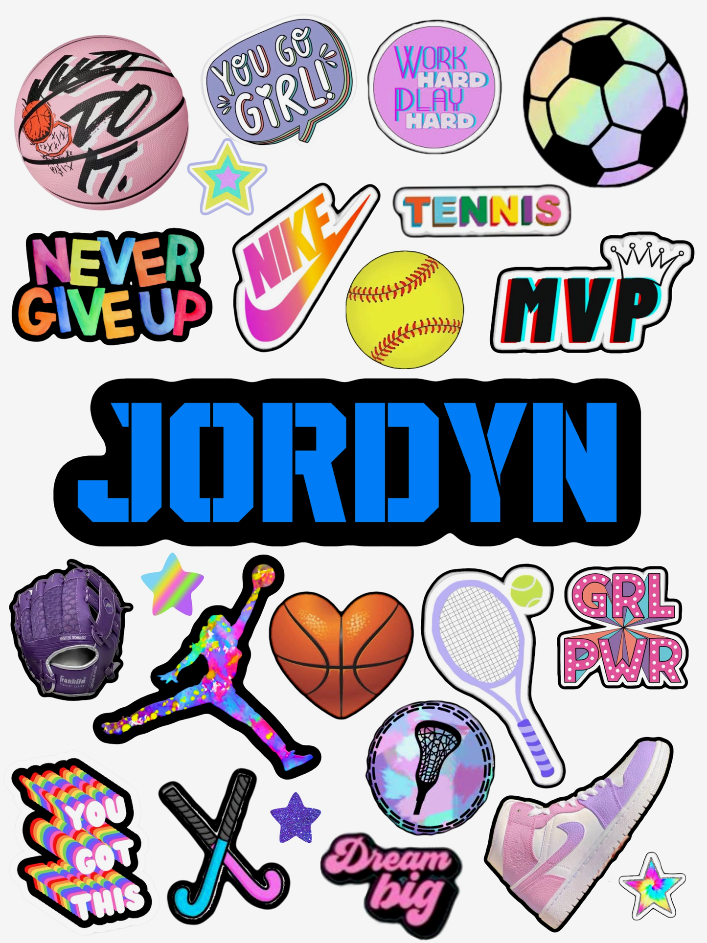 Sticker Sheet (Pre-Designed)