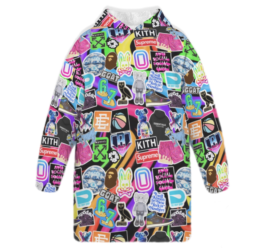 Blanket Hoodie ( kids size )