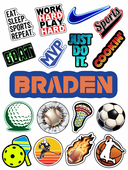 Sticker Sheet (Pre-Designed)