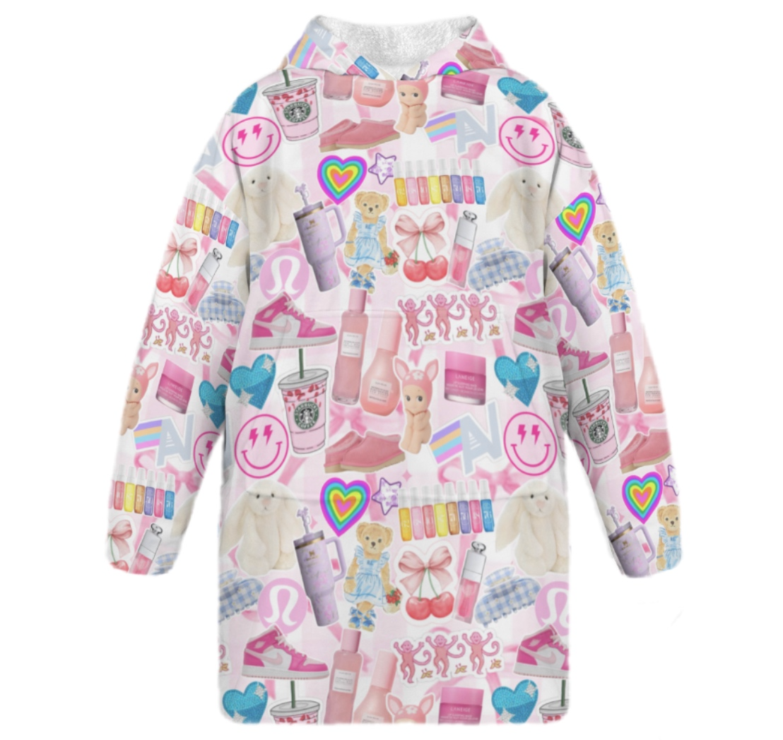 Blanket Hoodie ( kids size )