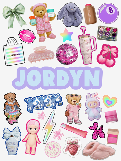 Sticker Sheet (Pre-Designed)