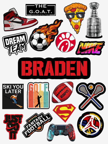 Sticker Sheet (Pre-Designed)