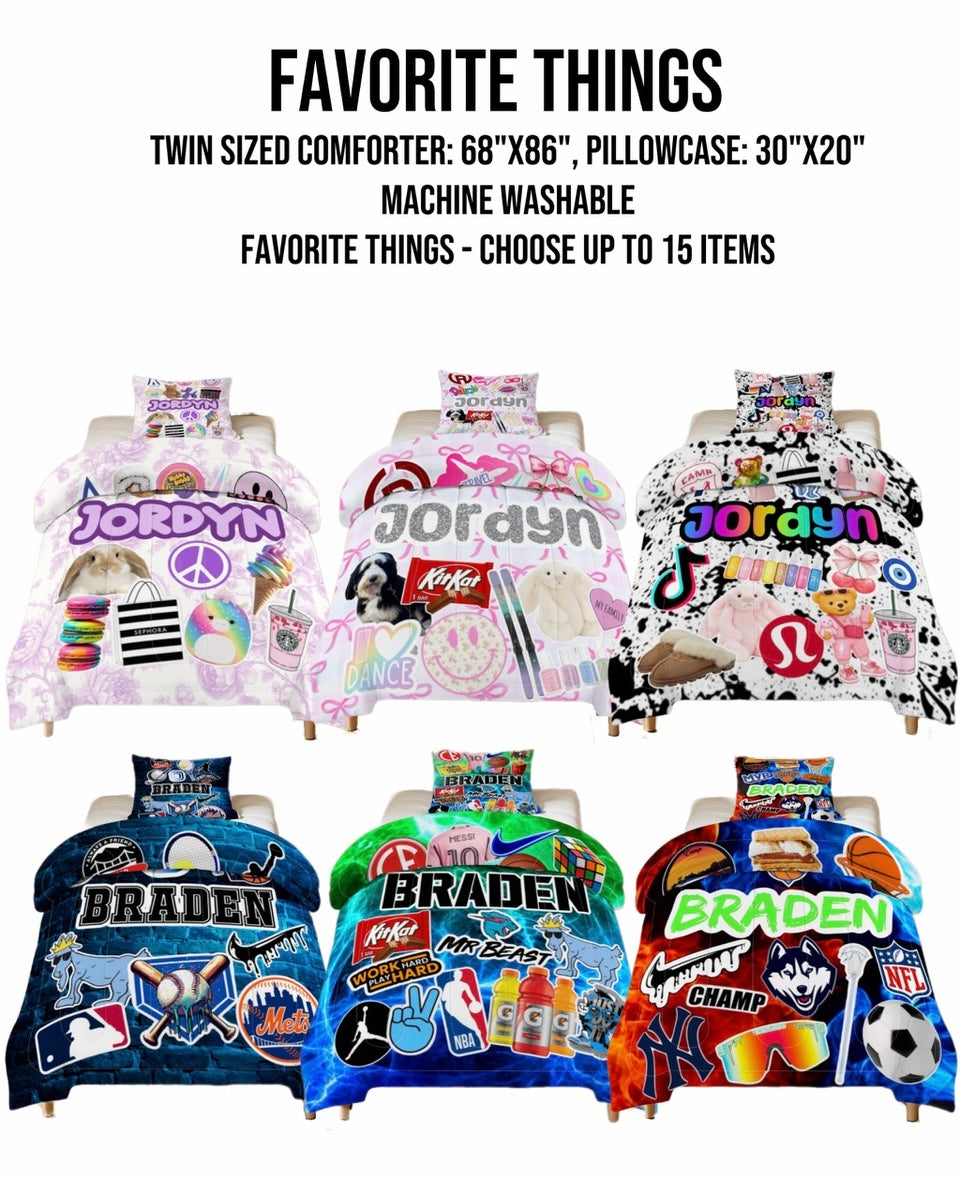 Comforter & Pillow Case Set