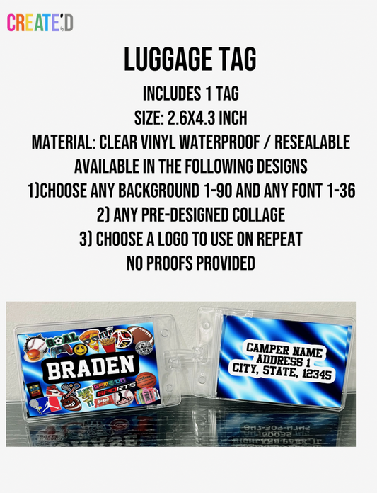 Luggage Tag