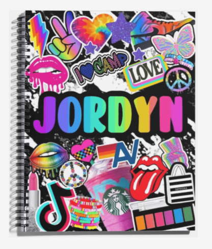 Custom Notebook - Multiple Sizes