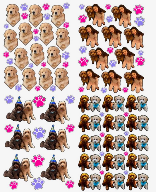 Pet / Face Sticker Sheets