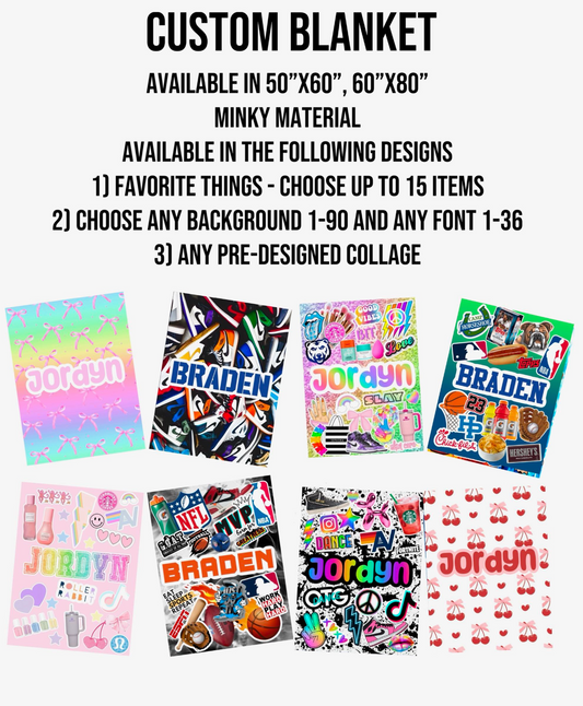 60"x80" Blankets