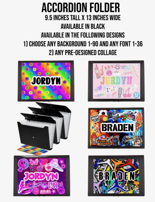 Accordion Folder